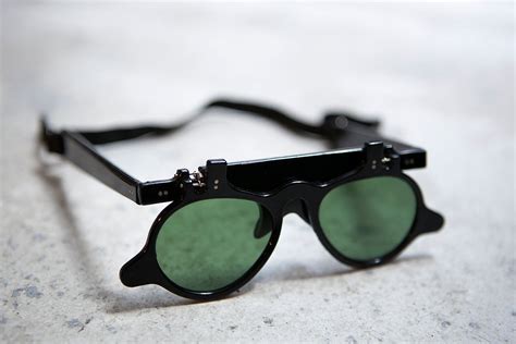 vintage baseball flip up sunglasses